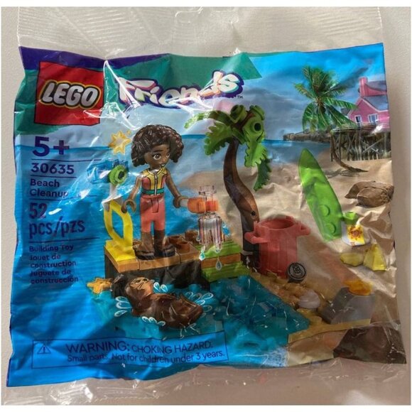 LEGO Beach Cleanup Friends Bag Set - Picture 1 of 7